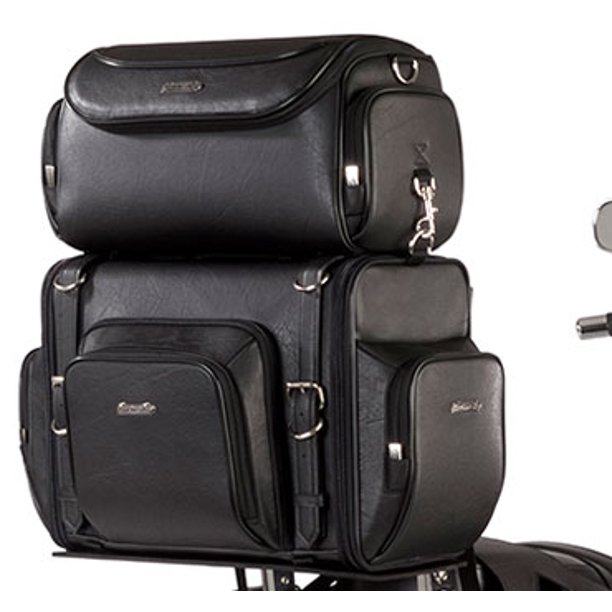 Tourmaster Coaster SL Sissybar Bags BlackExtra Large