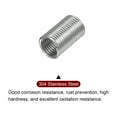 thumbnail image 4 of Uxcell M12 x 1.75 3D 36mm 304 Stainless Steel Wire Thread Insert Threaded Sleeve 20 Pack, 4 of 5