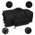124L Large Capacity Tactical Duffel Bag Rolling Luggage for HeavyDuty