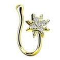 thumbnail image 1 of piercings en la nariz,piercings falsos,piercing en la nariz,anillos para tabique,clip en falso labio,aro para pezón para mujeres,piercing ,pendientes para hombres,piercings de aros dorados, 1 of 8