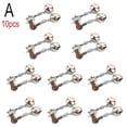 thumbnail image 5 of QHUDLV -10pcs Fishing Bite Alarms Fishing Rod Bell Rod Clamp Tip Clip Bells Rings Metal, 5 of 9