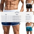 thumbnail image 3 of Mens 3 Inch Swim Short Swim Trunks Quick Dry Beach Board Shorts 80s 90s Summer Vintage Swimwear Swimming Suits Black, 3 of 9