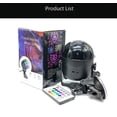 thumbnail image 3 of Mini bola mágica de música LED con Bluetooth, soporte para coche, luz de inducción colorida, lámpara de bola mágica de cristal, soporte USB, 3 of 5