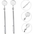 thumbnail image 3 of 2 Pcs Détecteur Outil Magnétique Miroir à Main Miroirs Ronds Miroir d'Inspection Miroir d'Inspection Extensible Miroir sous Véhicule Acier Inoxydable Argent Ha, 3 of 4