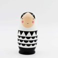 thumbnail image 5 of Poupées Russes Empilables en Bois Matryoshka Ensemble 5 Pcs, 5 of 5
