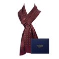 thumbnail image 2 of Geometric Pattern Long Silk Scarf, 2 of 7