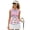 Easter Cute Rabbits, variant on Green Four Leaf Prints Shirts for Women Saint Patrick Button Down Womens Sleeveless Golf Shirt Lightweight Athletic Tank Tops Size L Polyester Tennis Athletic Tank Top