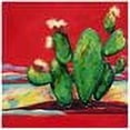 thumbnail image 2 of En Vogue B-273 Cactus - Decorative Ceramic Art Tile - 8 in. x 8 in., 2 of 2