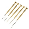 thumbnail image 1 of 5pcs Watchmakers Watch Repair Screwdriver Flat Heads Set Small Hobby Tools, 1 of 8