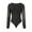 Black, variant on Women's Ribbed Long Sleeve Leotard Mesh Sleeve Square Neck Thong Sexy Body Suits Dance Going Out Top