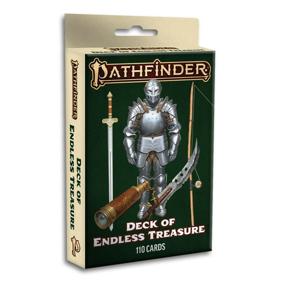 Pathfinder Deck of Endless Treasure (P2), (Hardcover)