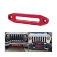 thumbnail image 5 of Guía de cuerda de cabrestante de 10 pulgadas 12000 Hawse Guía de aluminio para cuerda todoterreno 4x4 Cable guía de cuerda plateado Guía de cable rojo, 5 of 5