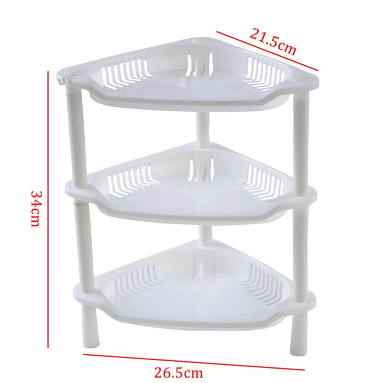 3 Layers Kitchen Organizer Storage Rack High Quality Plastic