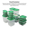 thumbnail image 2 of Envase de comida tamaño del verde 17PCS del envase del refrigerador de la prueba de fugas diverso para la comida ANGGREK Otros, 2 of 7