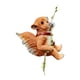 thumbnail image 1 of Estatua de animal trepador, figura colgante para mesa exterior, centro de mesa, escultura de resina para jardín, abrazador de árboles para cerca, Ardilla 15x10x18cm, 1 of 8
