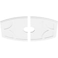 thumbnail image 2 of 32"W x 21 3/8"H x 5"ID x 17 1/4"C x 1"P Kailey Architectural Grade PVC Contemporary Ceiling Medallion, Two Piece, 2 of 11