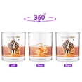 thumbnail image 2 of Happy Thanksgiving Siberian Husky Turkey Costume Pumpkins Autumn Leaves 11oz Whiskey Glass Mug Husky Dog Lover Gifts Whiskey Cocktail Glasses Cup - 13014, 2 of 5