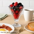 thumbnail image 3 of Set De 6 Copas Postre Helado De Vidrio Color Transparente, 3 of 5