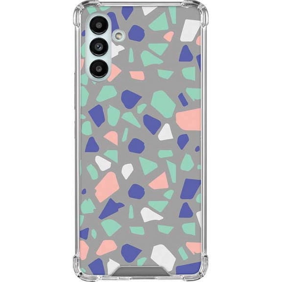 Skinit Polka Dots Cement Terrazzo Galaxy A13 5G Clear Case