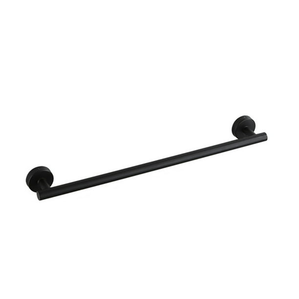 Huntermoon Bar Hand Towel Rack Black Sivler Classic Round Design