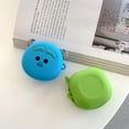 thumbnail image 3 of Funda protectora de silicona para auriculares Samsung Galaxy Buds 2 pro/Buds 2/Buds Pro/buds Live con dibujos animados en 3D, Ojo Verde, 3 of 4
