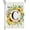 C, variant on Summer Sunflower Eucalyptus Leaves Monogram Letter M Garden Flag 12x18 Inch Double Sided Small Burlap Family Last Name Initial Outside Yard Flag CF1459-12