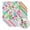 Pink, Green, Coral, variant on Cloth Napkins Set of 8 - 20x20 Inches, Flowers Leaves Washable Reusable Table Napkins, Tropical Summer Botanical Watercolor Soft & Absortbent Dining Napkin for Party Wedding Hotel Restaurant