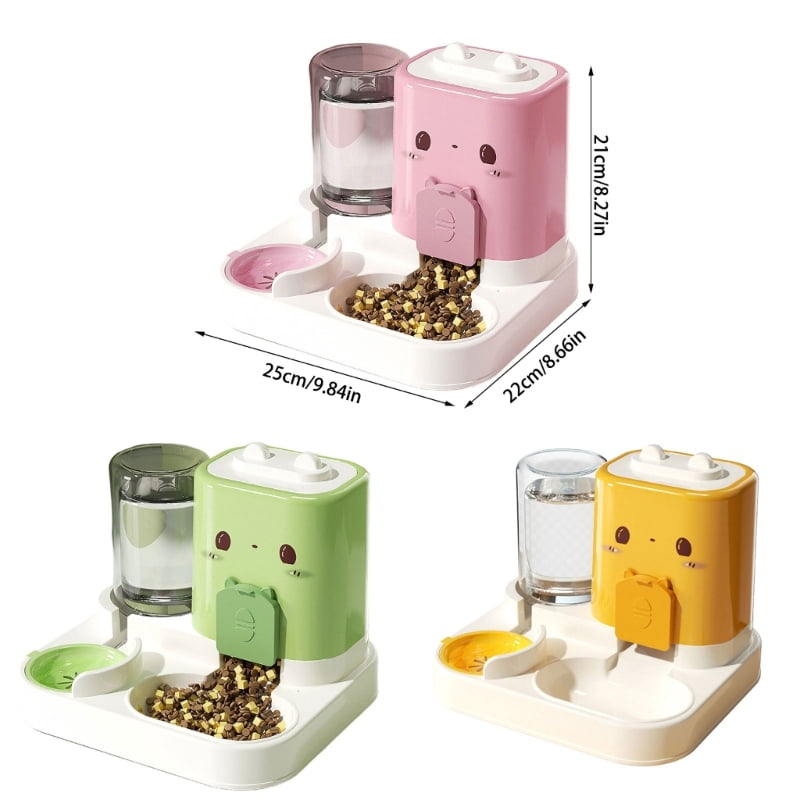 Yiran Automatic Cat Feeder, Yellow