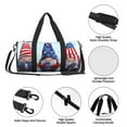 thumbnail image 6 of Gaeub Cute Gnomes in USA1 Lightweight Travel Cylinder Bag Gym Tote Bag Sports Training Duffle Bag with Pockets and Straps, 6 of 8