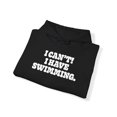thumbnail image 4 of Swimming swim swimmer Mom Dad operator Hoodie, Gifts, Hooded Sweatshirt, 4 of 4
