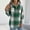 Green, variant on LSLJS Flannel Shirt for Women Lapel Long Sleeve Button Down Shirts Fashion Casual Plaid Shirts Fall Clothes, S-L