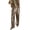 A1mm#-Coffee, variant on Women's Satin Casual Pants High Waist Silky Fabric Tapered Leg Flowy Wide Leg Loungewear Bottoms