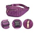 thumbnail image 4 of Women's Waist Bag Oxford Cloth Waterproof Belt Bags Designer Crossbody Chest Bag Female Fashion Fanny Pack Banana Hip Purse, 4 of 10