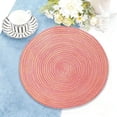 thumbnail image 4 of MOPOOR Braided Placemats Set, Washable Woven Cotton and Polyester 15 Inch Place Mats, Heat Resistant Table Mats for Kitchen, Dining, and Party, Natural Table Decor, 4 of 9