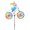 Rabbit, variant on Rabbit Bee Tiger On Windmill Animal Spinner Decorative Toys Garden Gadgets Outdoor Whirligi Lawn I1E9 Kids Wind