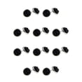 thumbnail image 2 of Qarigey Pendientes elegantes de moda, accesorios de decoración, pendientes de tuerca brillantes para mujer, adorno de vestir para mujer, regalo de tipo 17 10piezas Qarigey CBP392260, 2 of 4