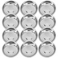 thumbnail image 1 of AURARMLET 12 Pcs Bol à Salade en Métal pour Services de Traiteur Plats d'Assaisonnement Ronds, 1 of 8