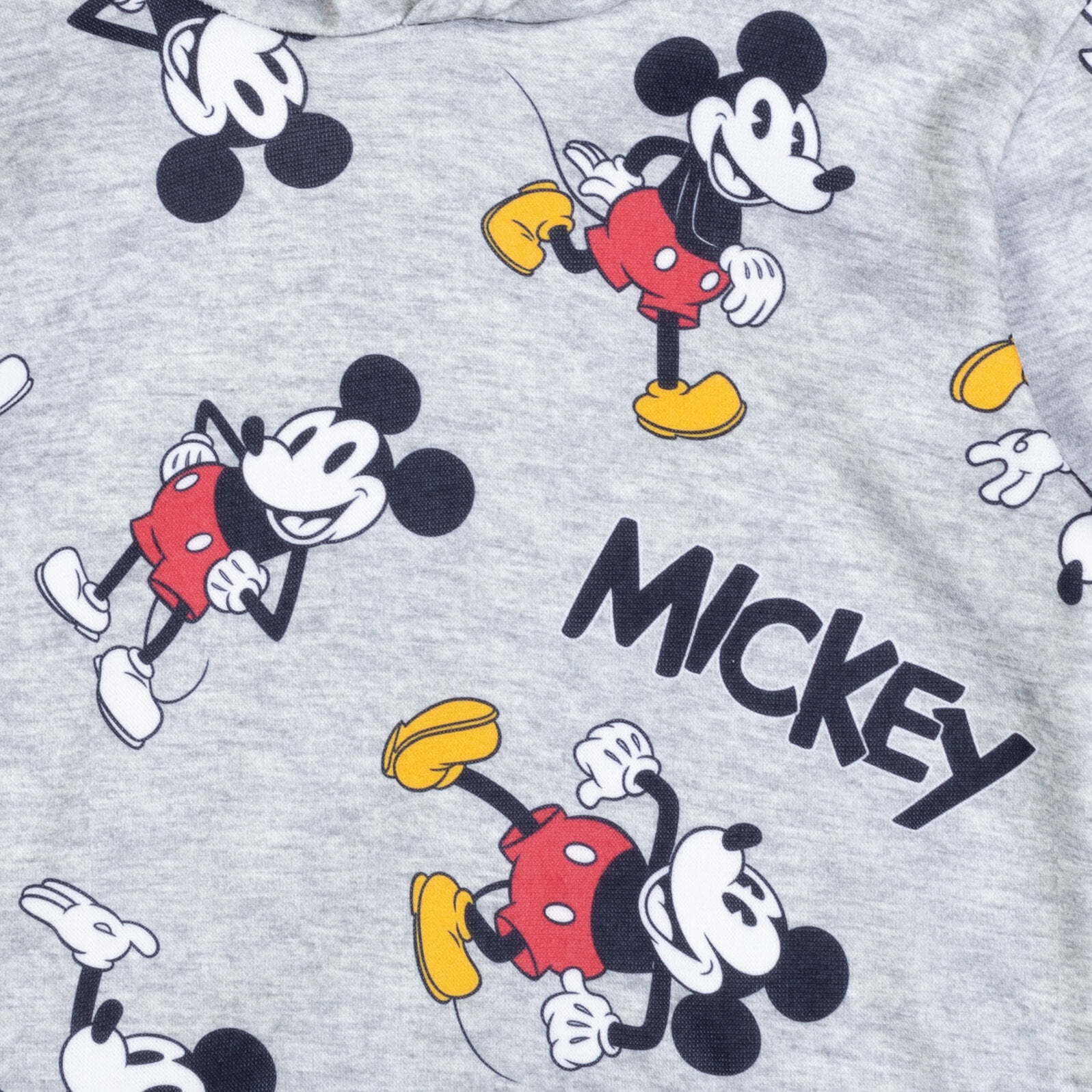 Disney Mickey Mouse Infant Baby Boys Fleece Pullover Hoodie and Pants Outfit Set Infant to Little Kid