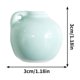 thumbnail image 3 of Mini Ceramic Vase Refrigerator Sticker Magnet Three-dimensional Side Decoration, 3 of 5