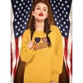 thumbnail image 2 of Merica Heart Sunglasses Sweatshirt Women -Image by Shutterstock, Female Medium, 2 of 4