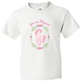 thumbnail image 3 of Inktastic You are Magical Pink and White Unicorn with Flowers Youth T-Shirt, 3 of 5