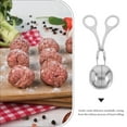 thumbnail image 3 of Masteelf Meatball Maker Spoon Stainless Steel Meat Baller Ball Maker Meatball Scoop For Home Cooking Shaping Meatballs Fish Balls And Cookies, 3 of 7