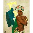 thumbnail image 2 of Saunders, Alonzo 26x32 Black Ornate Wood Framed with Double Matting Museum Art Print Titled - Woman Strong II, 2 of 4