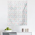 thumbnail image 1 of Dinosaur Tapestry, Triceratops Stegasaurus Velociraptors in Cartoon Style Mesozoic Era Animals, Fabric Wall Hanging Decor for Bedroom Living Room Dorm, 5 Sizes, Multicolor, by Ambesonne, 1 of 1