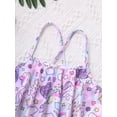 thumbnail image 5 of iEFiEL 2Pcs Girls Bikini Suit Spaghetti Straps Tube Top with Bottom Set Swimwear Beach Bathing Suit,Sizes 2T-10 Colorful 8, 5 of 7