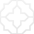 thumbnail image 5 of Ekena Millwork 66 5/6"W x 66 5/6"H x 3/8"T Large Laird Decorative Fretwork Ceiling Panels in Architectural Grade PVC, 5 of 10