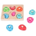 thumbnail image 4 of Bloques De Dinosaurios De Madera Regalo Perfecto Para Promover La Memoria Bloques De Dinosaurios Clasificación Percepción De La Forma Del Juguete Para Niños De Más De 3 Años ANGGREK Juguetes, 4 of 8