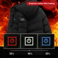 Mens Plus Size Clearance Juebong Outdoor Warm Clothing Heated For