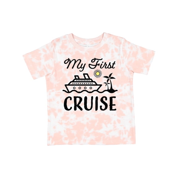 Inktastic My First Cruise with Cruise Ship and Palm Trees Boys or Girls Toddler T-Shirt