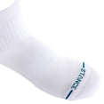thumbnail image 4 of PKWY 2-Pack Unisex Enough is Enough Black & White Limited Edition Crew Socks Large Men's 6-12; Women's 8-12,  Lakers, 4 of 4